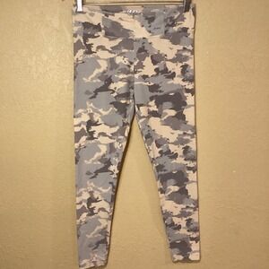 Talula from Revolve Pink and Gray Camouflage Leggings, ankle length, Size Medium